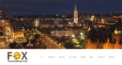 Desktop Screenshot of foxtranslations.com